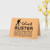 バスター カード (黄色い花)