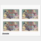 バスター・ブラウン 長方形シール (シート)