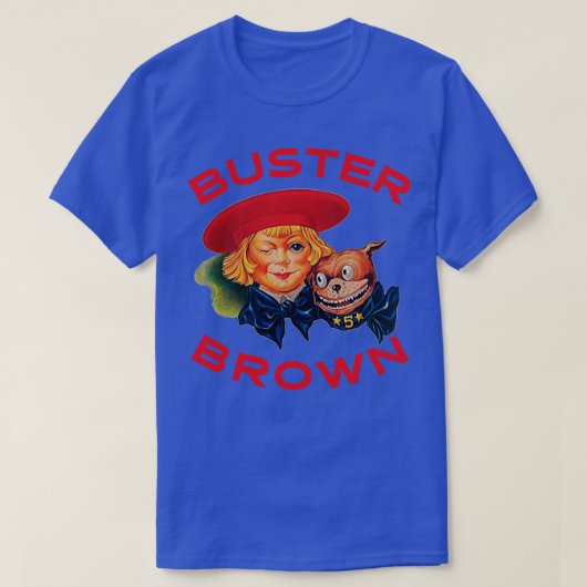 バスター・ブラウン Tシャツ (デザイン正面)