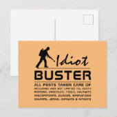 バスター ポストカード (正面/裏面)