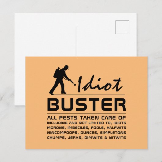 バスター ポストカード (正面/裏面)