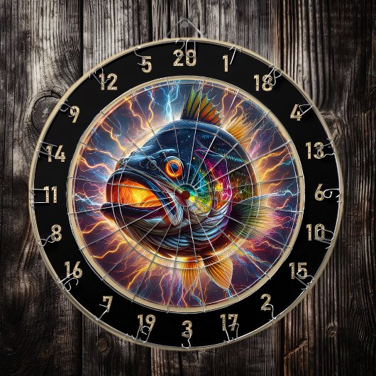 バスダーツはっきりしたボードショーピースの作成 ダーツボード