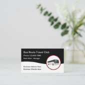 バスツアー旅行クラブ 名刺 (スタンド正面)