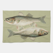 バスツイストライプのンズタオル キッチンタオル (横)