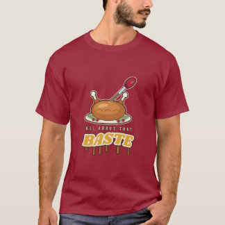 バステについてのすべて 面白い感謝祭の七面鳥 Tシャツ