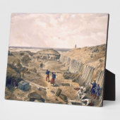 バスティオンデュマットの溝、プレート'シートから フォトプラーク (側面)