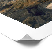 バスティオンデュマットの溝、プレート'シートから ポスター (角)