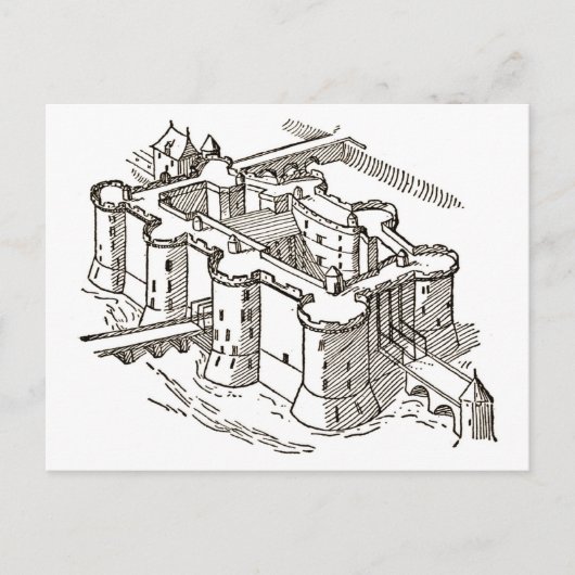 バスティーユ刑務所パリ ポストカード (正面)