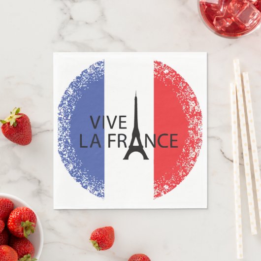 バスティーユ日7月14日フランスフランスの国民 スタンダードランチョンナプキン (インサイチュ)