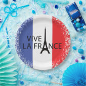 バスティーユ日7月14日フランスフランスの国立9» ペーパープレート (パーティー)