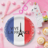 バスティーユ日7月14日フランスフランスの国立9» ペーパープレート (パーティー)