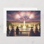 バスティーユ日 ポストカード (正面/裏面)