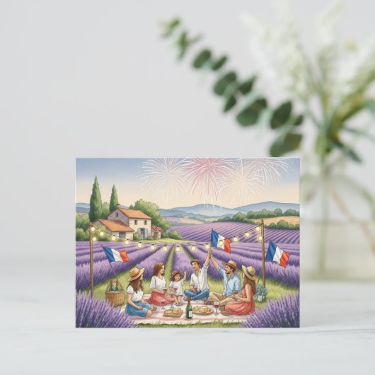 バスティーユ日 ポストカード (スタンド正面)