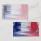 バスティーユ自由ハート 名刺 (正面/裏面)