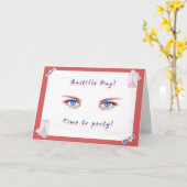 バスティーユ・デイ・パーティー! カード (黄色い花)