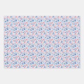 バスティーリデイフランスパターン1 ラッピングペーパーシート (正面3)