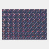 バスティーリデイフランスパターン5 ラッピングペーパーシート (正面3)