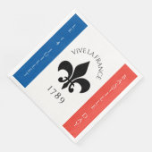 バスティーリデイフルーアデリリストリコローフランス国旗 (コーナー)