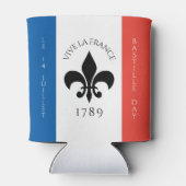 バスティーリデイフルーアデリリストリコローフランス国旗 缶クーラー (裏面)