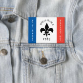 バスティーリデイフルーアデリリストリコローフランス国旗 缶バッジ (インサイチュ)