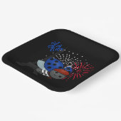 バスティーリデイラディバグスマイル ペーパープレート (傾斜あり)