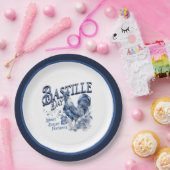 バスティーリデイ・ルースター ペーパープレート (パーティー)