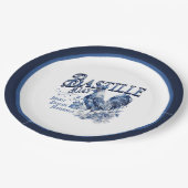 バスティーリデイ・ルースター ペーパープレート (アングル)