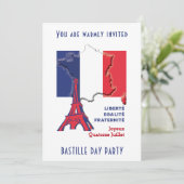 バスティールデー パーティー 招待状 (スタンド正面)
