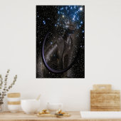 バステットバイグレゴリーガロ ポスター (キッチン)