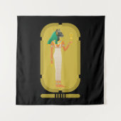 バステット古代エジプト女神タペストリー タペストリー (正面)