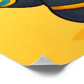 バステット・キャット | エジプトの女神 | かわいいエジプト人 ポスター (角)