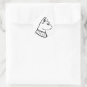 バステット – 古代エジプトの女神 ラウンドシール (バッグ)