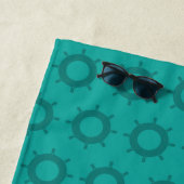 バステッド・フラッシュ（アクア） - ビーチタオル (インサイチュ)