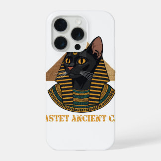 バステト古代エジプト猫の女神ビンテージアート iPhone 15 PROケース