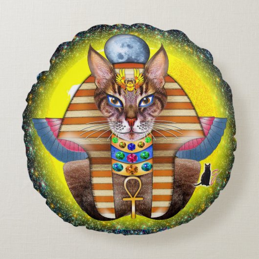 バステト ラウンドクッション (正面)