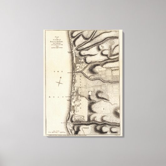 バステレ キャンバスプリント (正面)