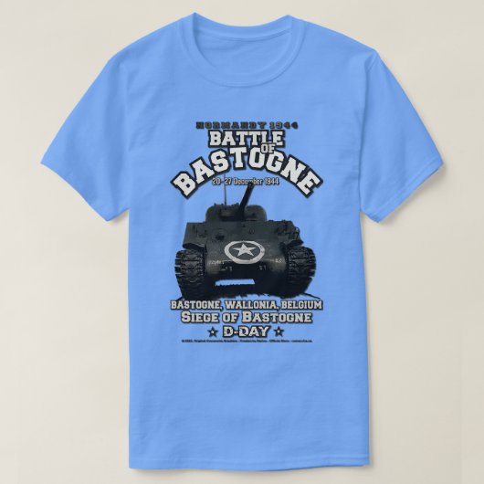 バストグネワロニアの戦い Tシャツ (デザイン正面)