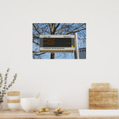 バストップスサイン ポスター (キッチン)