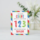 バストライプのンタインのカード数 ポストカード (スタンド正面)