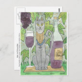 バスト・アンド・ボジョレ ポストカード (正面/裏面)