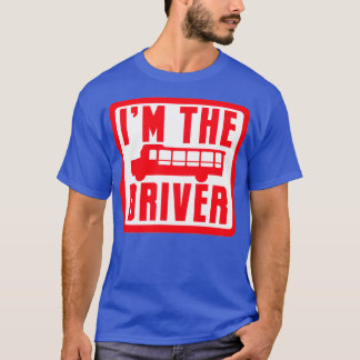 バスドライバを起動する Tシャツ