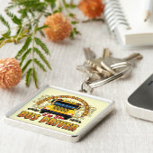 バスドライバキーチェーン キーホルダー (側面)