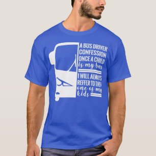 バスドライバギフトバスドライバ Tシャツ