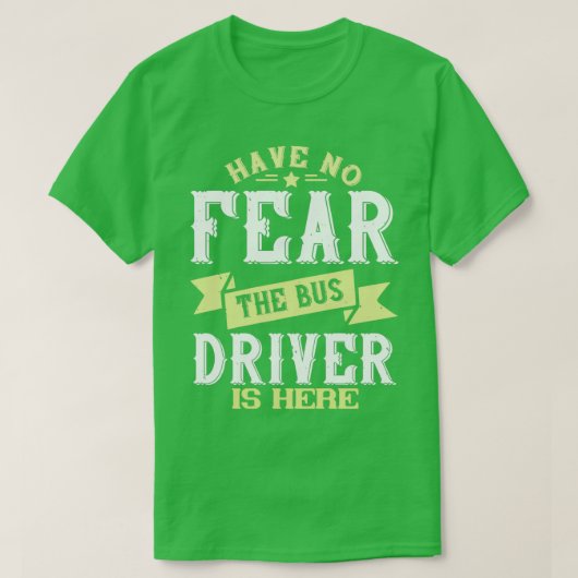バスドライバシャツ1 Tシャツ (デザイン正面)