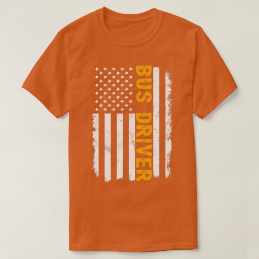 バスドライバジョブ Tシャツ (デザイン正面)