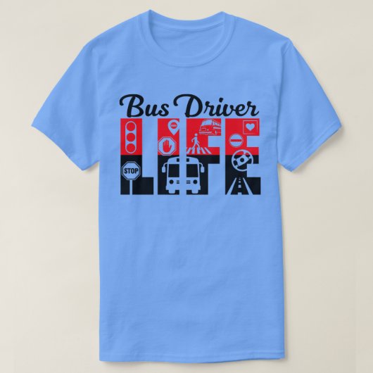 バスドライバライフ7 Tシャツ (デザイン正面)