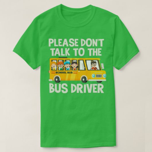 バスドライバースクールバス36 Tシャツ (デザイン正面)