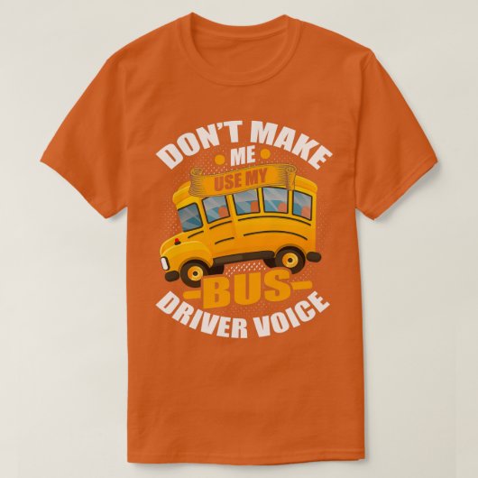 バスドライバー占領オムニバスバストップス11 Tシャツ (デザイン正面)