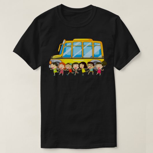 バスドライバhello 2 tシャツ (デザイン正面)