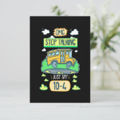 バスドライバOmgの話ストップし合い 出欠カード (スタンド正面)